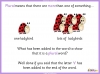 Adding s and es to Make Plural Words - Year 1 Teaching Resources (slide 4/25)